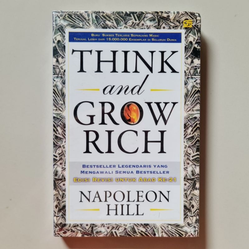 Jual Buku Self Help Napoleon Hill — Think And Grow Rich Edisi Revisi