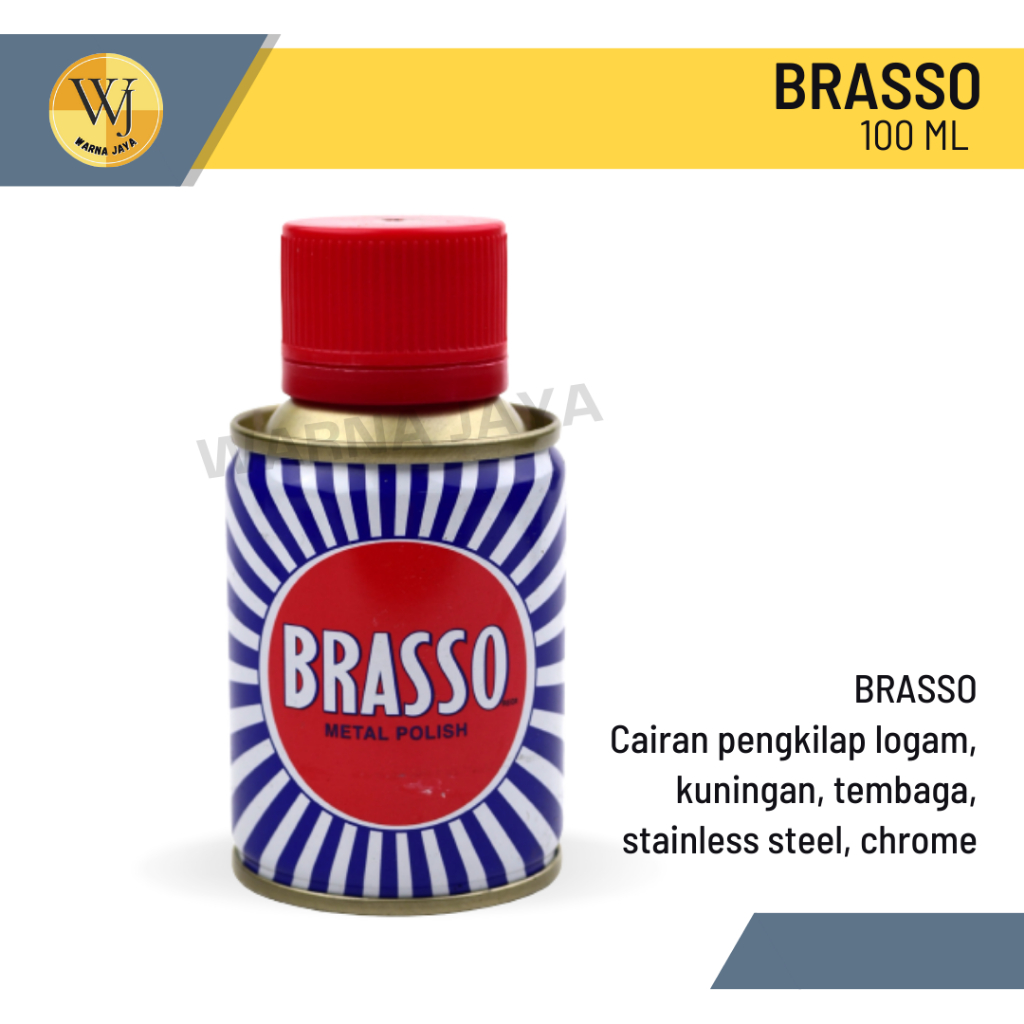 Jual Brasso Metal Polish 100ml / Pengkilap Logam | Shopee Indonesia