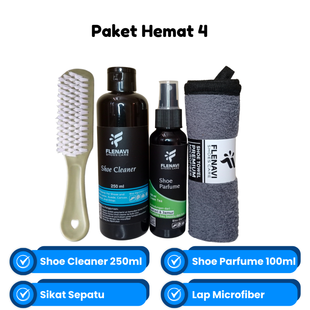 Jual Paket Pembersih Sepatu Shoes Cleaner Parfum Sepatu Sabun Cuci ...