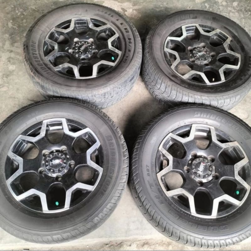 Jual Velg Mobil Bekas Racing Jimny Hsr Scheme Ring 16 Lubang 5x139 Pnp Katana Escudo Dll 4091