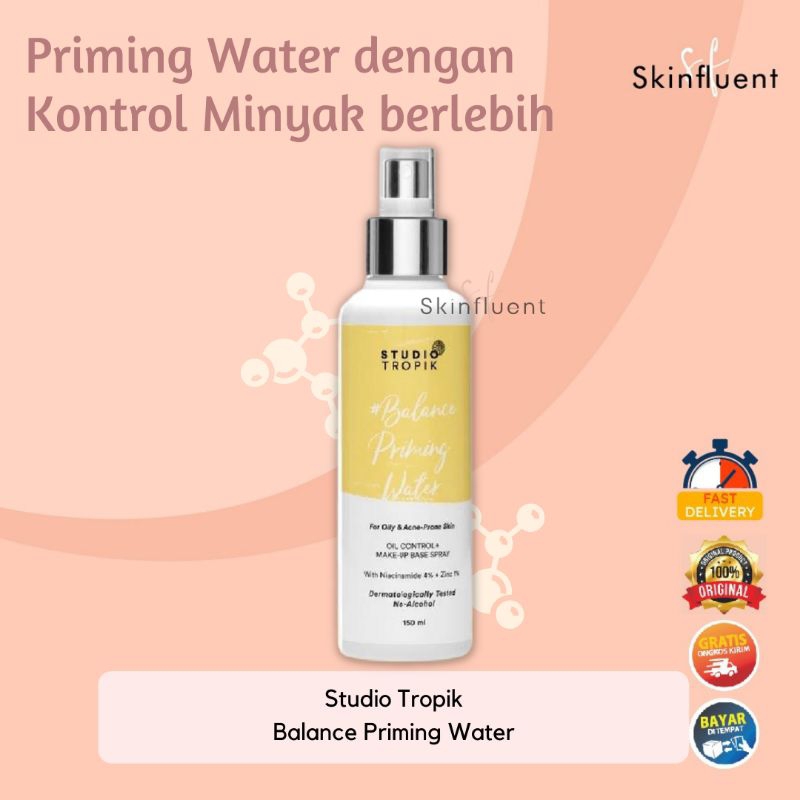 Jual Studio Tropik Balance Priming Water untuk Acne Prone Skin by