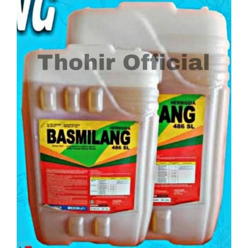 Jual Herbisida Basmilang 486 Sl Netto 20liter Shopee Indonesia