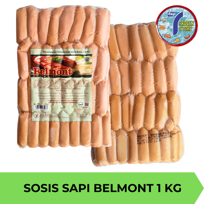 Jual Sosis Sapi Belmont Breakfast Cocktail 1 Kg Shopee Indonesia