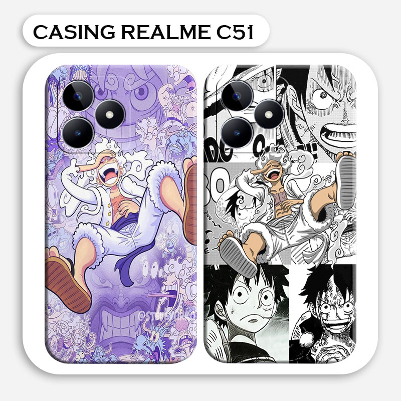 Jual Softcase Custom Macaron Prokamera Realme C51 4G Motif OnePiece ...