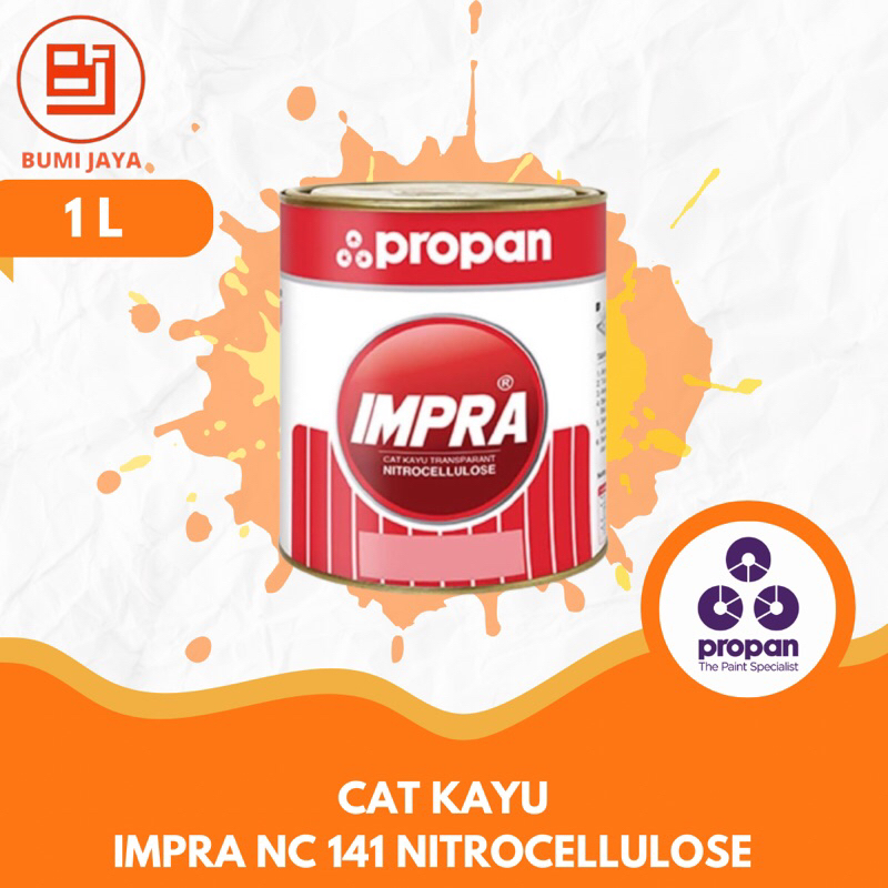 Jual Cat Kayu Propan Impra Nc 141 Nitrocellulose 1ltr Shopee Indonesia 9321