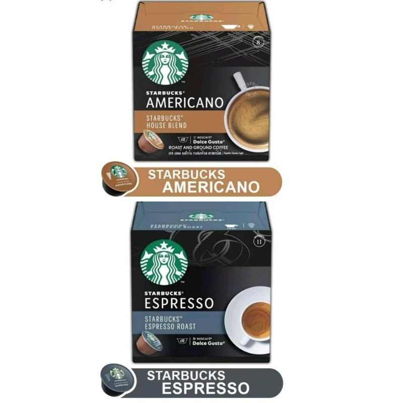 Jual STARBUCKS Coffee Pod House Blend Americano Espresso Roast Nescafe