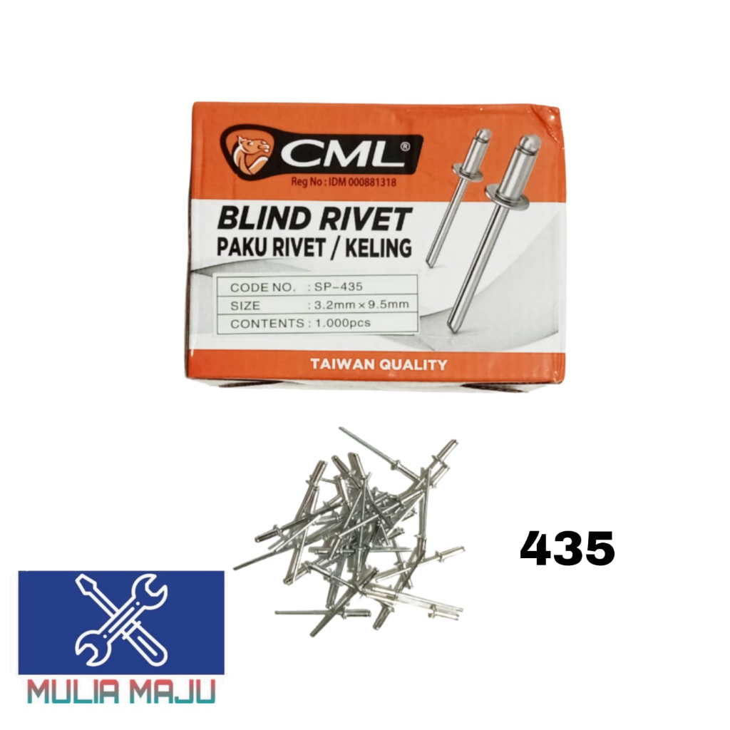 Jual Paku Rivet Keling 435 camel | Shopee Indonesia