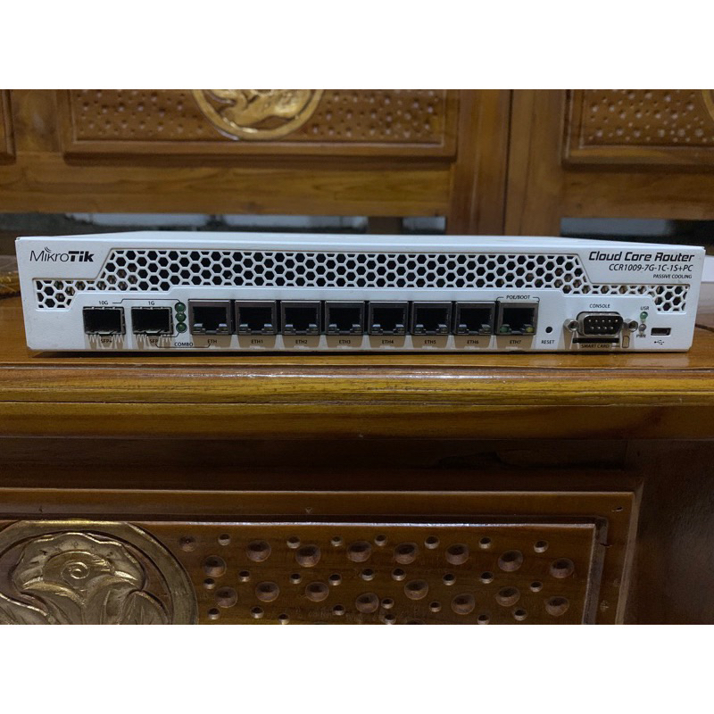 Jual Mikrotik Ccr1009-7g-1c-1s+pc Mikrotik Bekas Mikrotik Seken ...