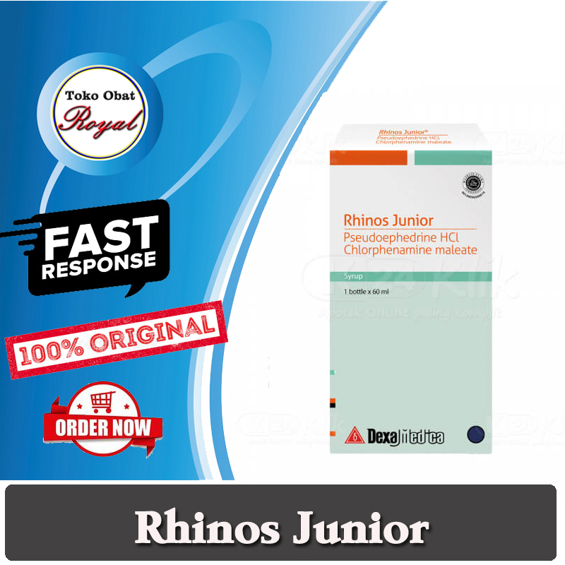 Jual Rhinos Junior Sirup Obat Pilek AnakAnak Shopee Indonesia