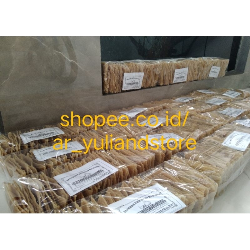 Jual Krupuk Gendar Kemasan 500gram Free Packing Kardus Dan Double