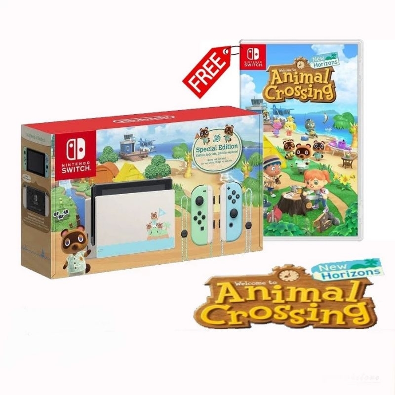 Jual Nintendo switch edition animal crossing console switch Shopee Indonesia