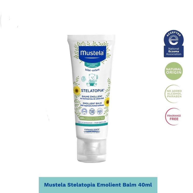 Jual Mustela Emollient Balm 40ml emollient cream 200ml Mustela