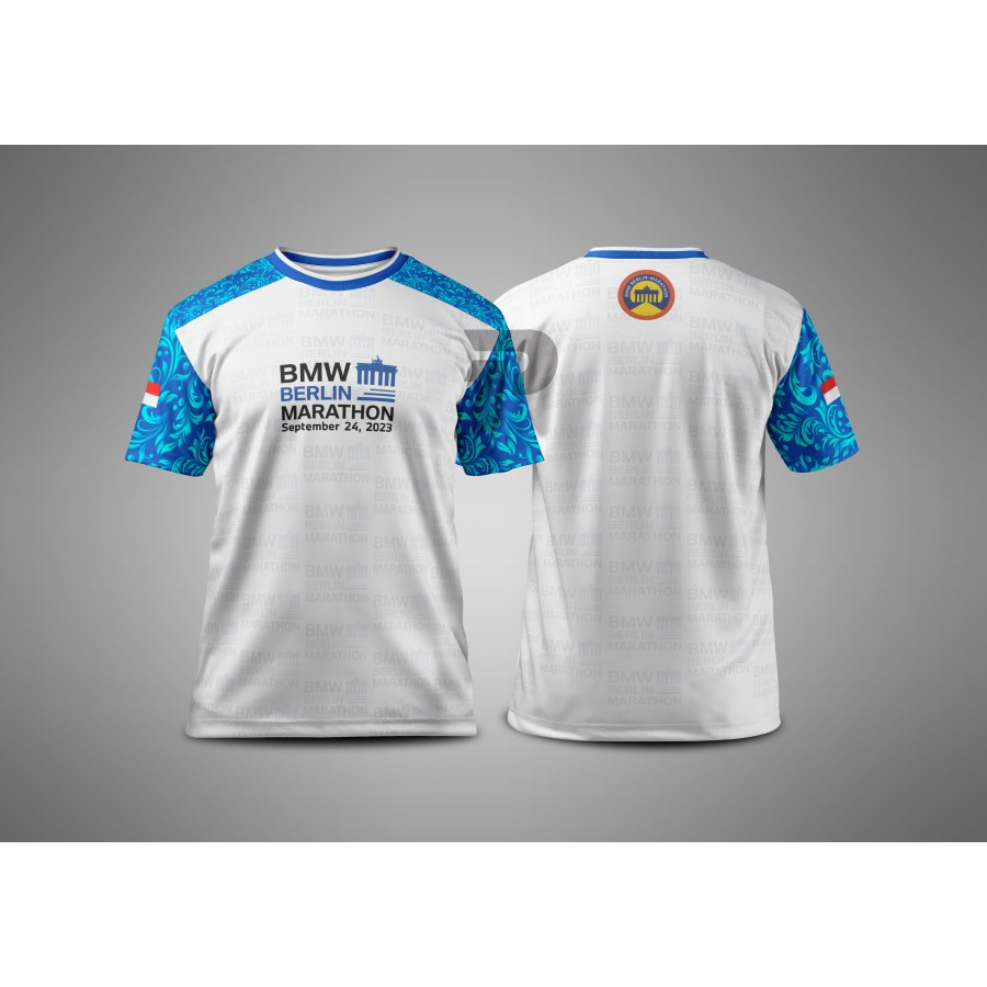 Jual PRATAMA Jersey BMW Berlin Marathon 2023 Jersey Lari Unisex Premium ...
