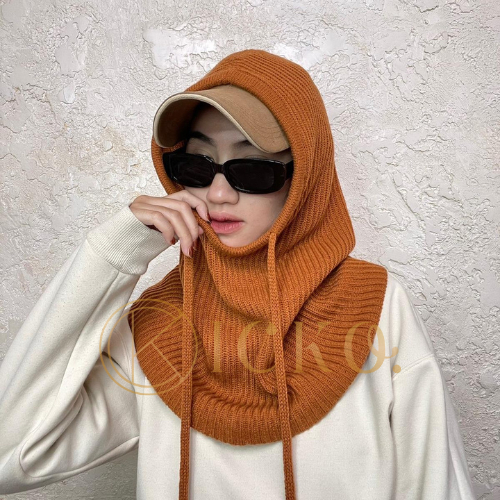 Jual BALACLAVA Rajut / Hijab Rajut Tebal By ICKO OUTFIT | Shopee Indonesia