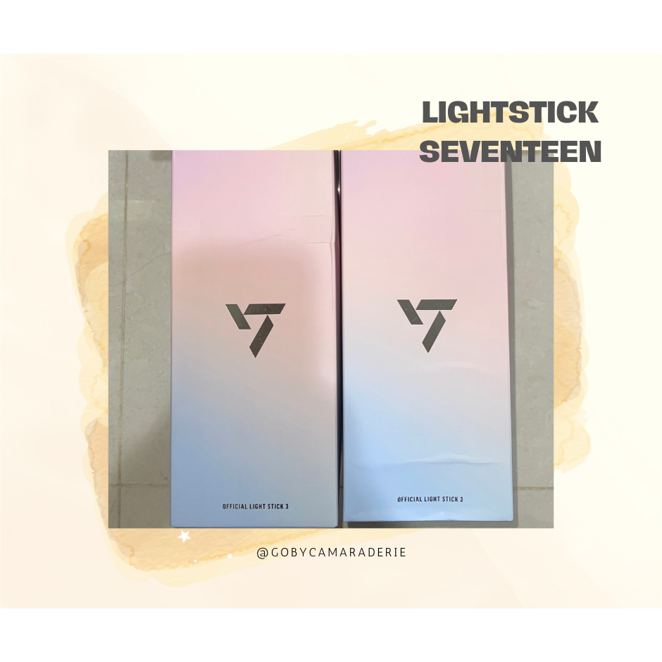Jual OFFICIAL LIGHTSTICK SEVENTEEN VER.3 CARATBONG SEVENTEEN | Shopee ...