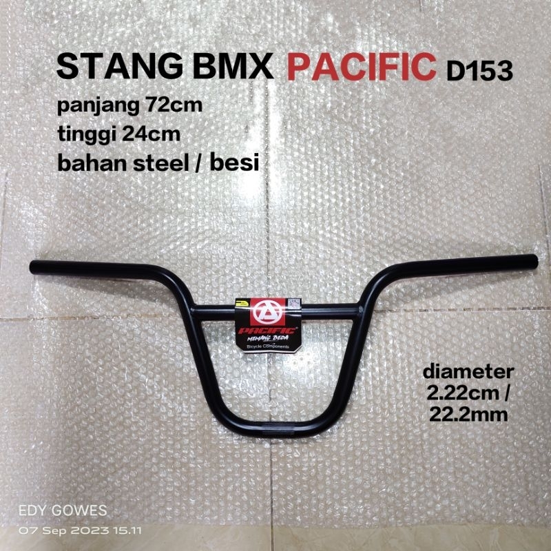 Jual handlebar stang bmx Pacific stang bmx lebar dan tinggi | Shopee ...