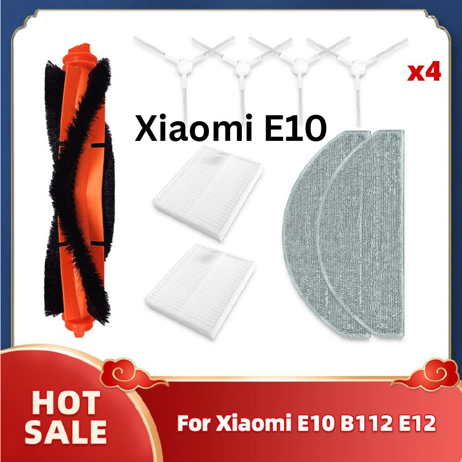 Jual OEM XIAOMI E10 MOP FILTER SIDEBRUSH MAINBRUSH MIJIA ROBOT Vacuum