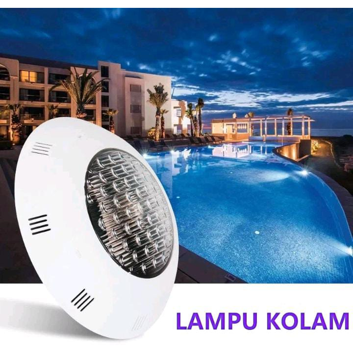 Jual Lampu Kolam Renang LED 12W 18W Swimming Pool Putih / WarmWhite ...