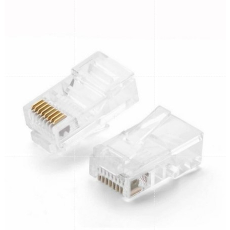 Jual Jack Konektor RG45 / Jek RG45 Kabel Jaringan Network CAT 5E Telpon ...
