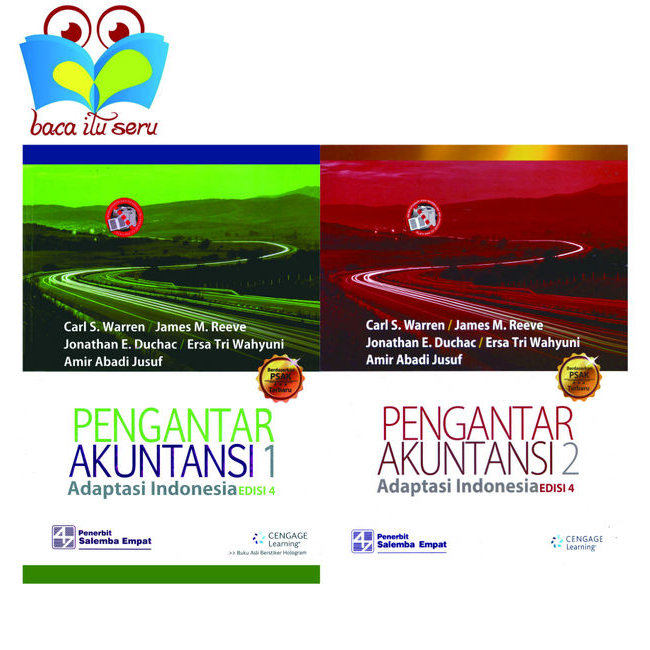 Jual Paket 2 Buku Pengantar Akuntansi 1 & 2 Adaptasi Indonesia Edisi 4 ...