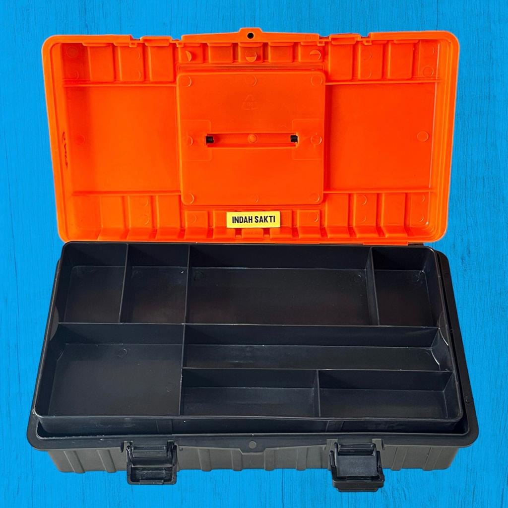 Jual Kotak Tukang Kotak Perkakas Tool Box Toolbox Plastik 14.5 inch ...