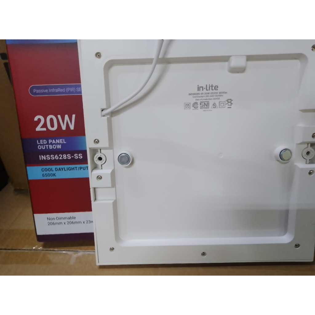 Jual LAMPU DOWNLIGHT LED PANEL IN LITE INLITE 20W 20 WATT KOTAK OUTBOW ...