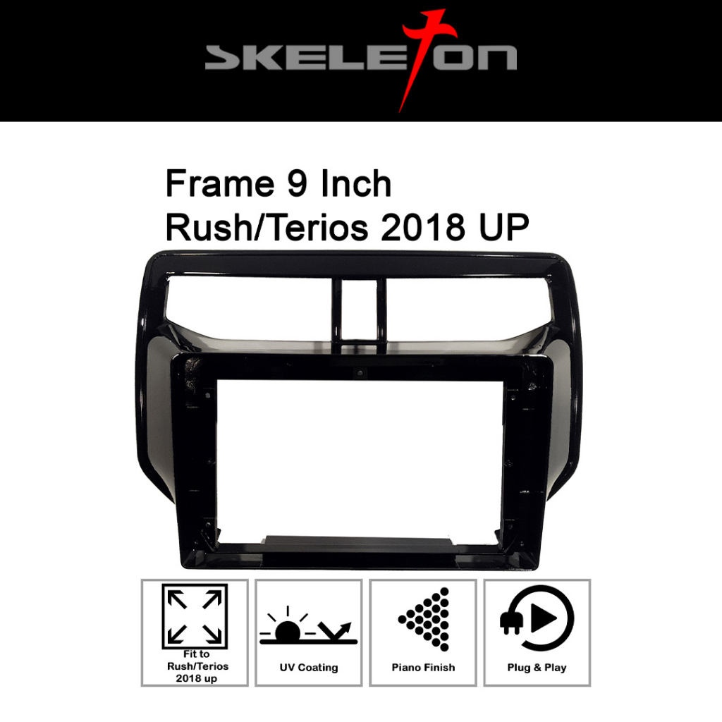 Jual Frame Head Unit Skeleton 9 Inch Rush/Terios 2019 | Shopee Indonesia