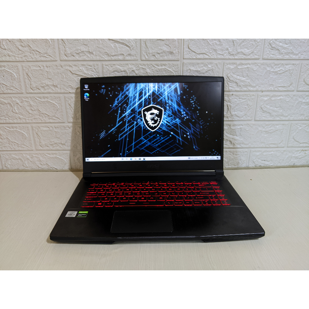 Jual MSI MS-16R4 Core i7 Gen 10 Nvidia GeForce GTX 1650Ti RAM 8GB SSD ...