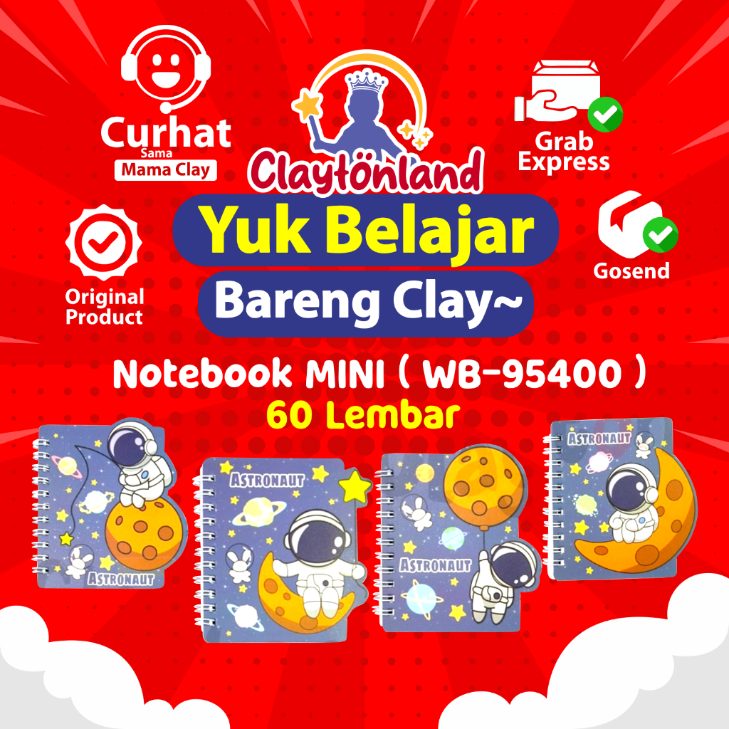 Jual Memo Spiral Bentuk Notebook Agenda Garis Catatan 60 Lembar