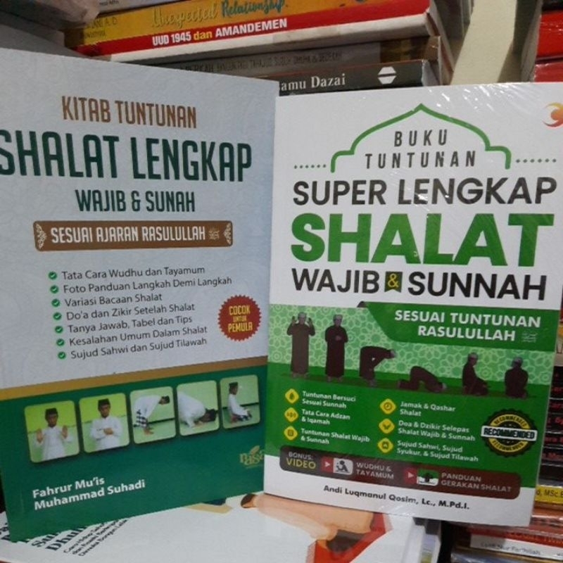 Jual Paket 2 Buku Kitab Tuntunan Shalat Lengkap + Buku Tuntunan Super ...