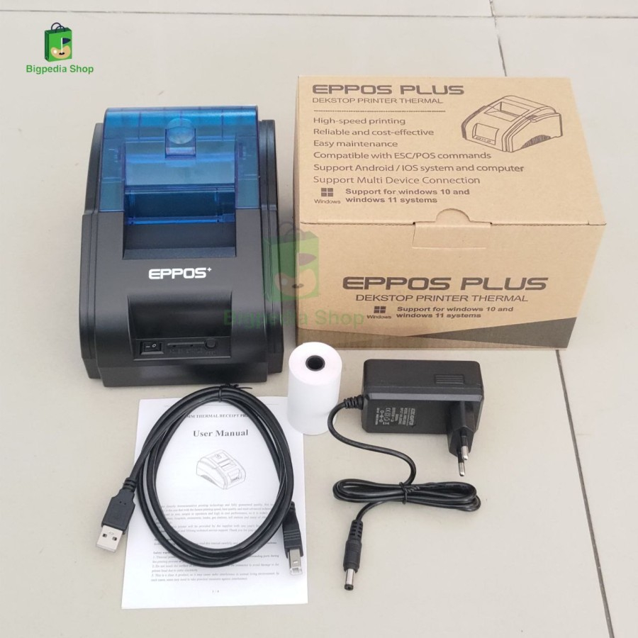 Jual Printer Thermal Bluetooth EPPOS EP-RPP02 / RPP02 / EPPOS 58MM ...