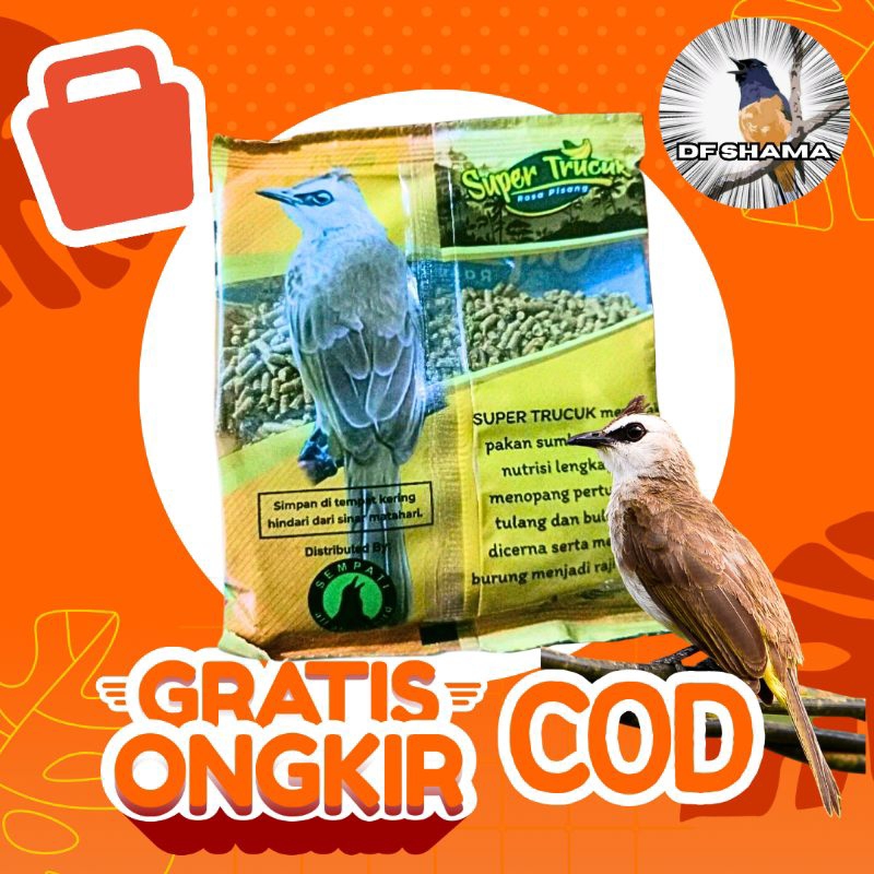 Jual Super Trucuk Rasa Pisang Voer Trucuk Pakan Trucuk Burung Trucukan ...