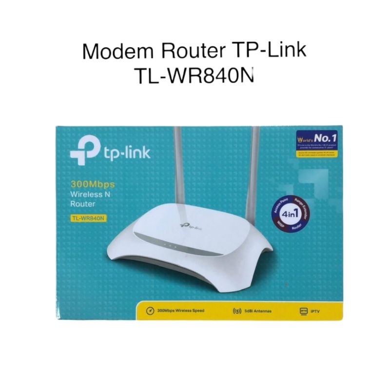 Jual Modem TP Link TL WR840N Shopee Indonesia
