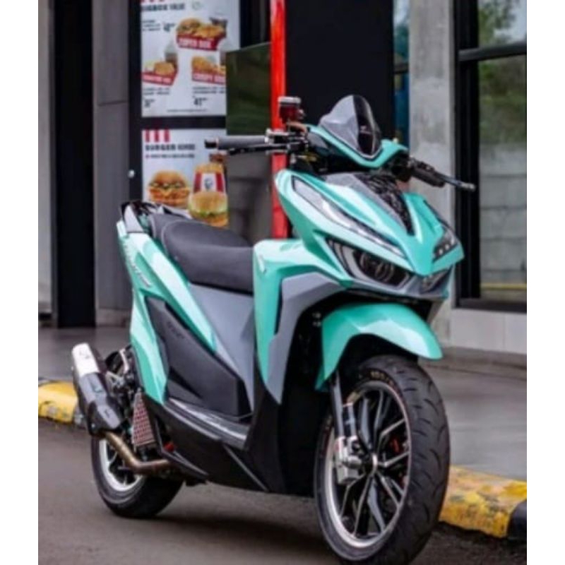 Jual VISOR NEW HONDA VARIO 125/150 CBS free doble tape 3m | Shopee