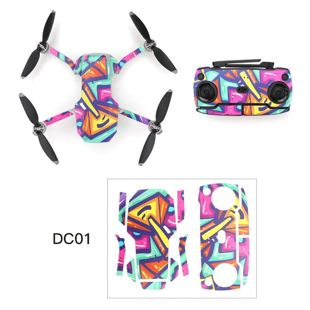 DJI Decal Sticker Set For Drones - Sizes 3.5", 4.5", 5.5", 7.5" For Mavic, Phantom, Spark, Ronin