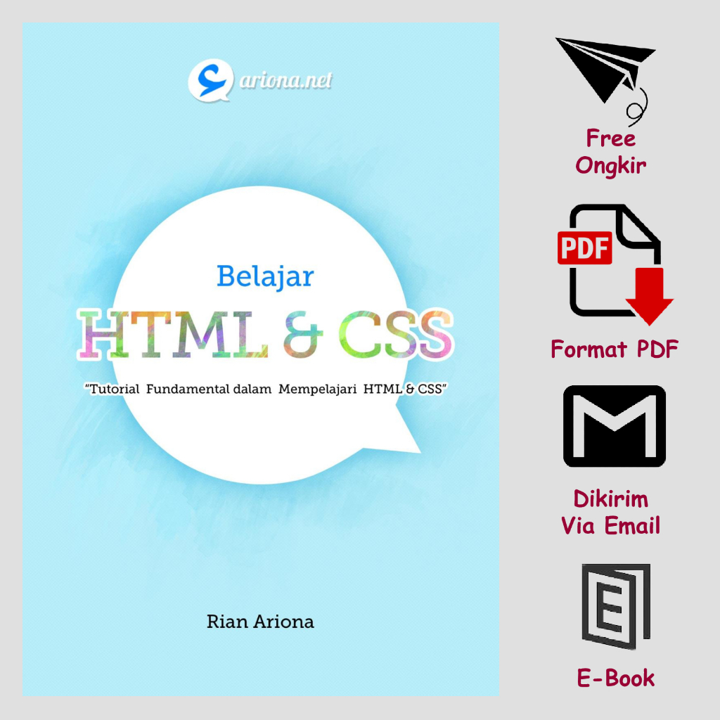 Jual Belajar HTML CSS Tutorial Fundamental Dalam Mempelajari HTML CSS ...