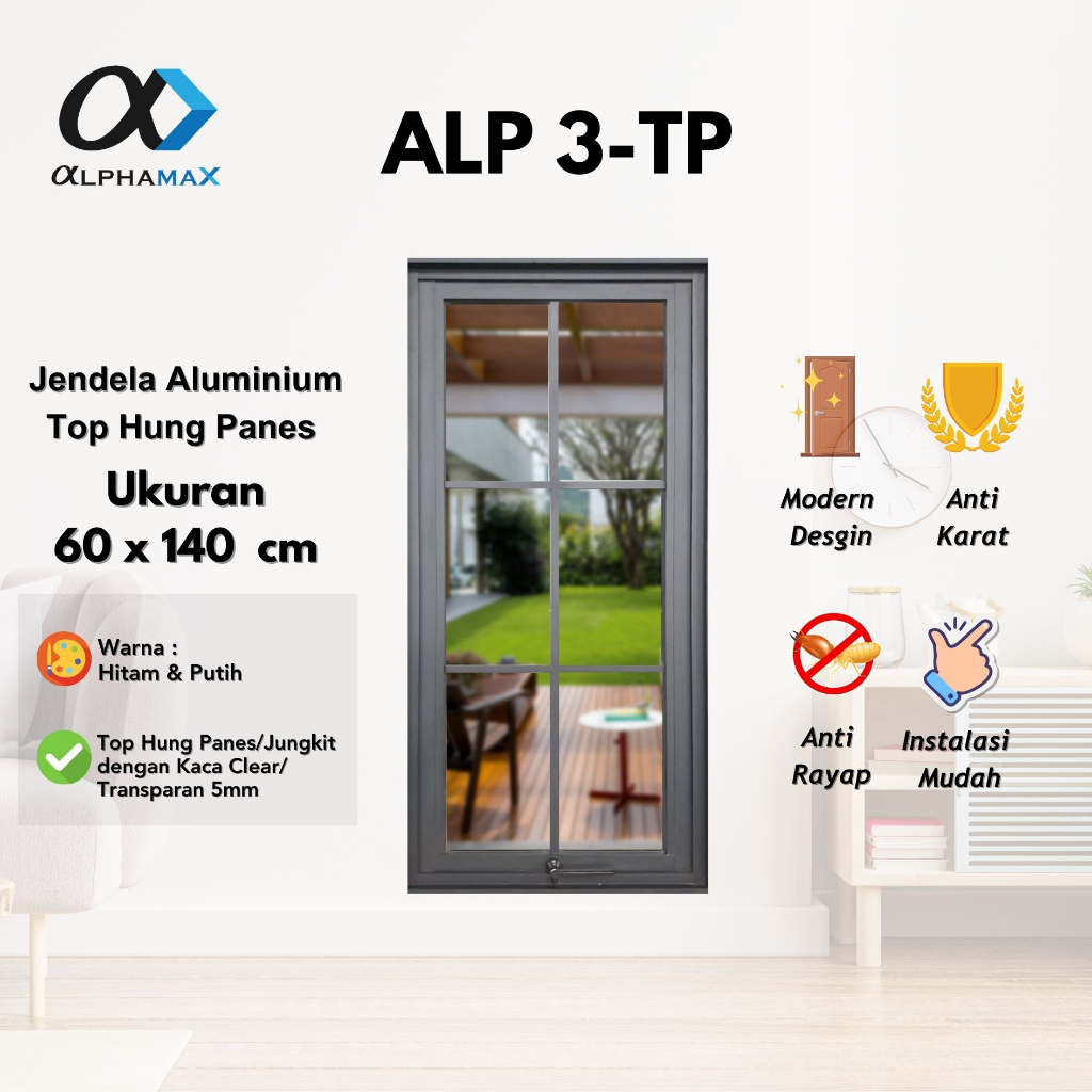 Jual Jendela Aluminium Jendela Rumah Jendela Kamar Jendela Ruang Tamu ...