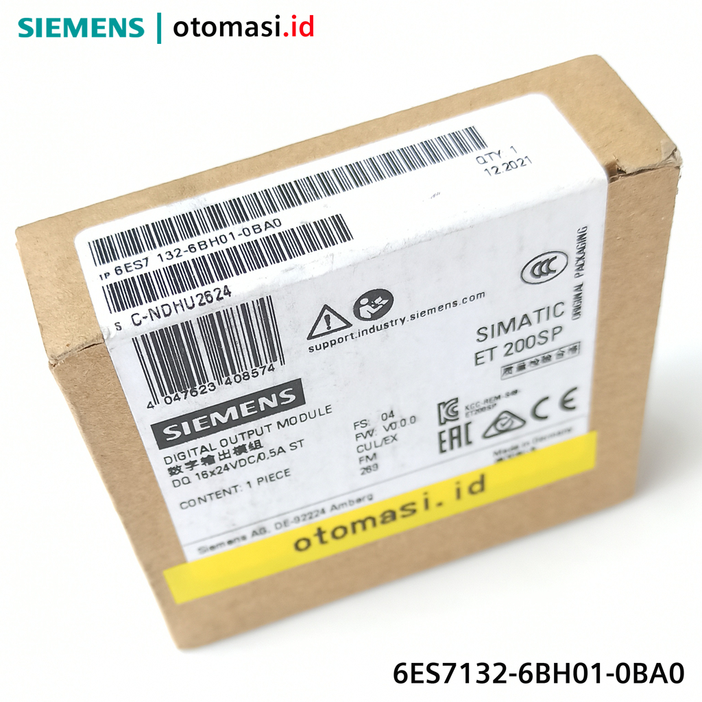 Jual 6ES7132-6BH01-0BA0 Digital Output PLC Siemens Simatic ET 200SP, DQ ...