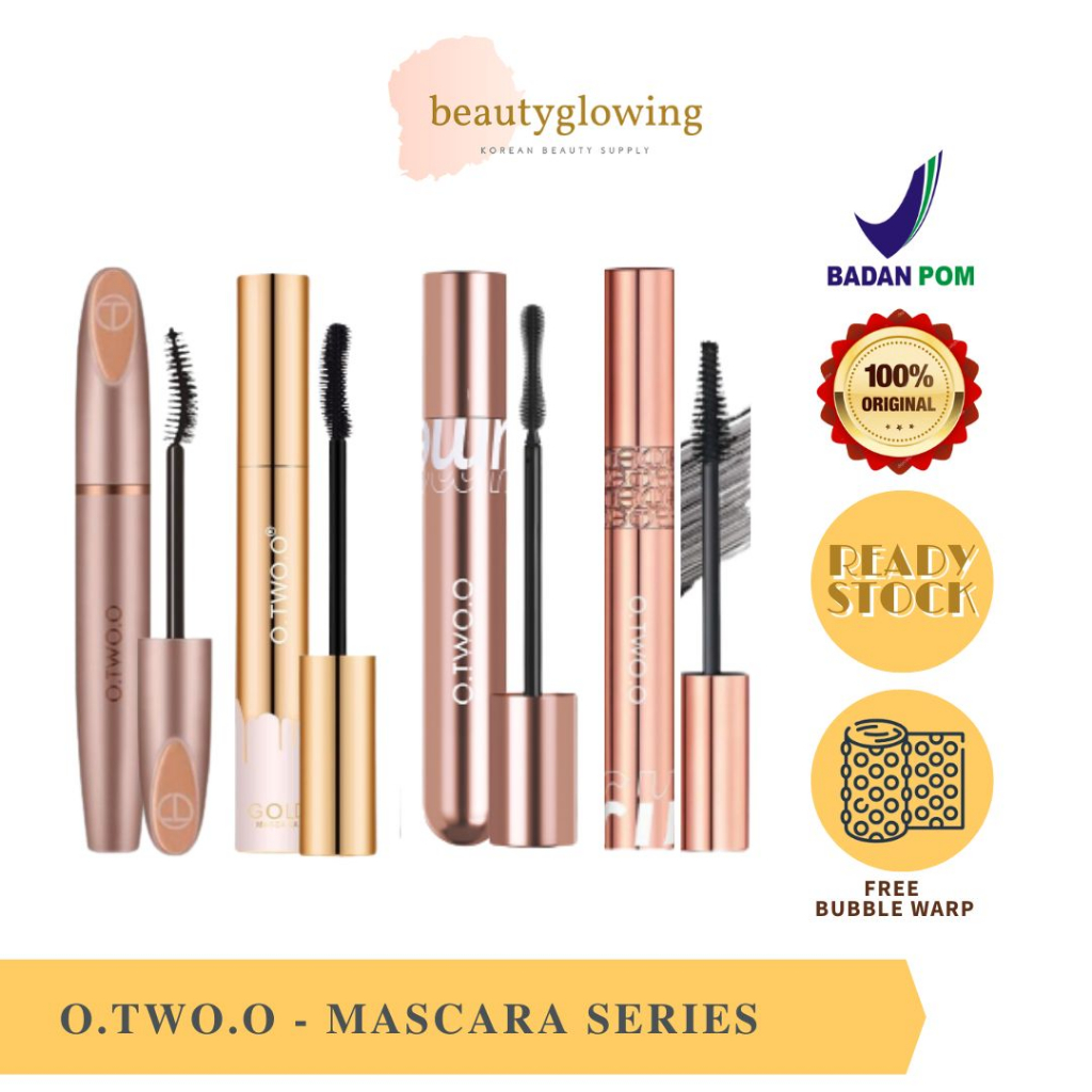 Jual OTWOO MASCARA 36H / GOLD / FIBER / 5D MASCARA / ULTRA (BPOM