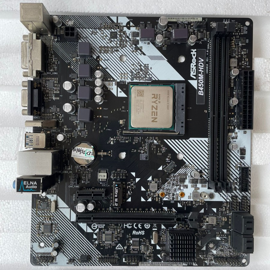 B450M Pro4+Ryzen5 2600+DDR4 2666MHz8GB×2 ASRock > B450M Pro4