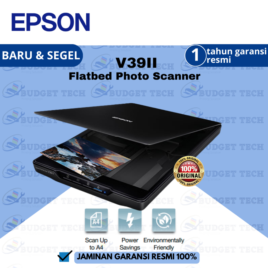 Jual Epson Perfection V39 Ii Flatbed Scanner Epson V39ii Pengganti Epson V39 New Garansi Resmi 8175