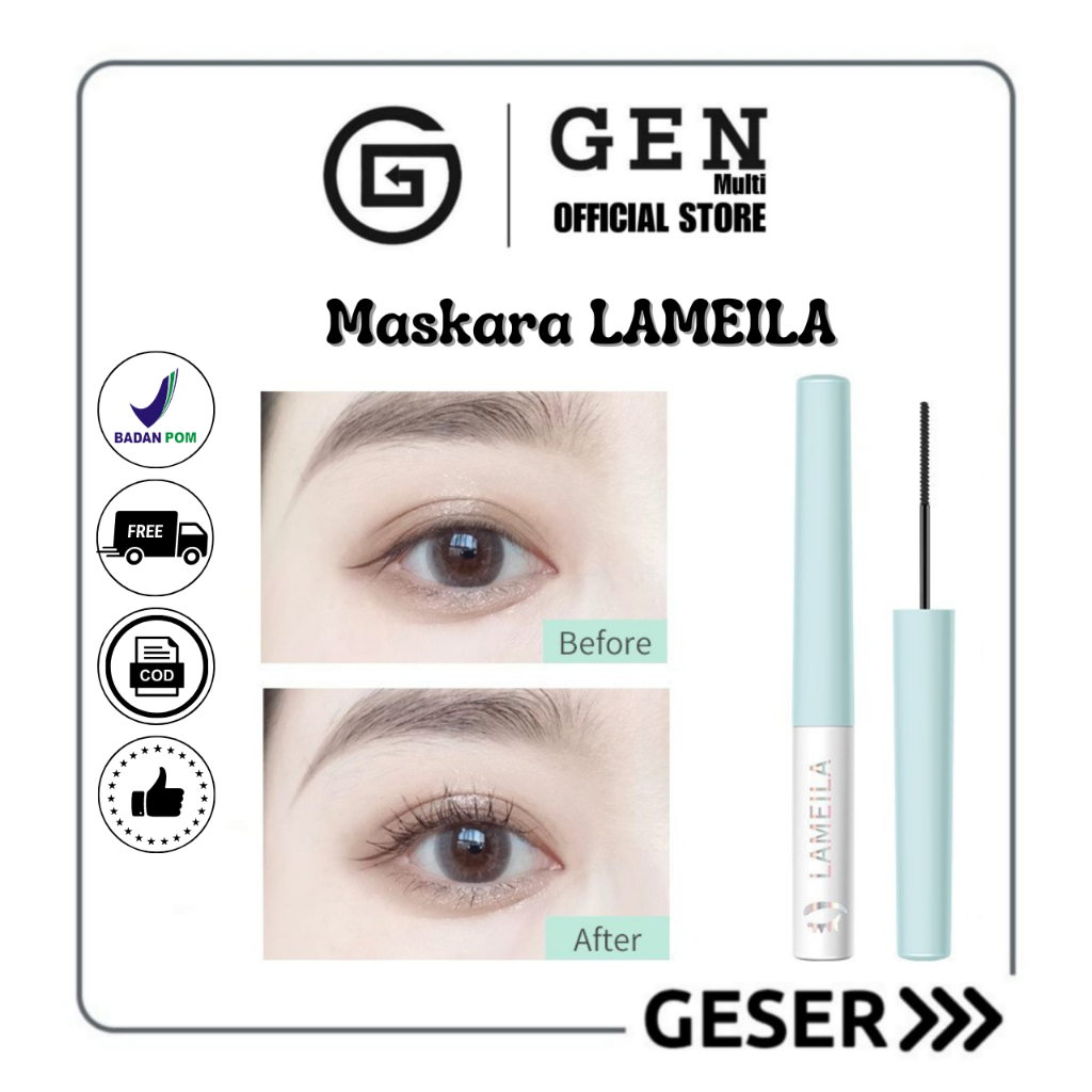 Jual GEN - LaMeila Maskara Waterproof 3D / LaMeila Mascara Volumizing ...