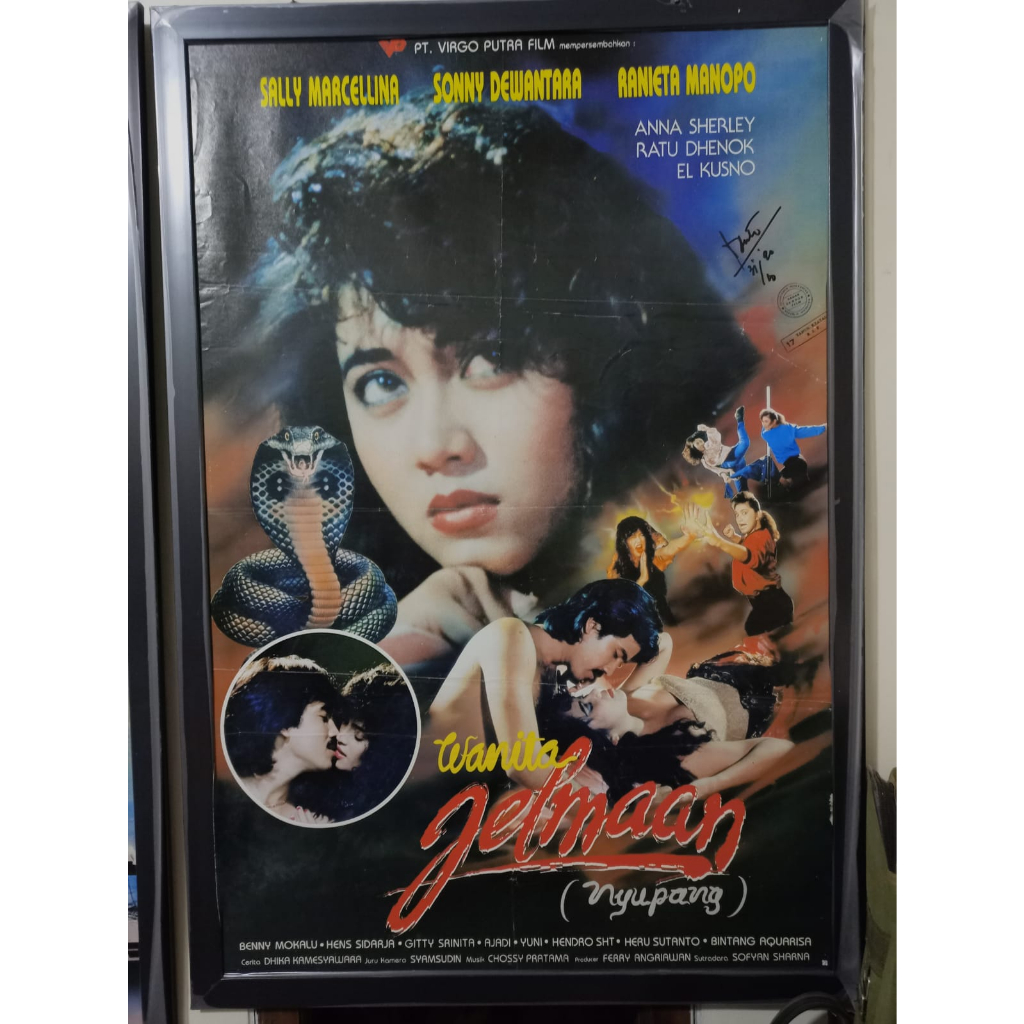 Jual Poster Bioskop Jadul Wanita Jelmaan Barang Koleksi | Shopee Indonesia
