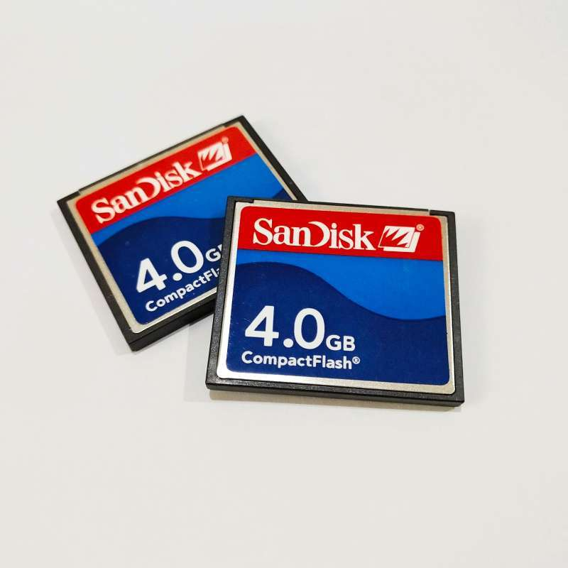Jual CF Card Sandisk 4GB Compact Flash Memory Industrial Shopee Indonesia