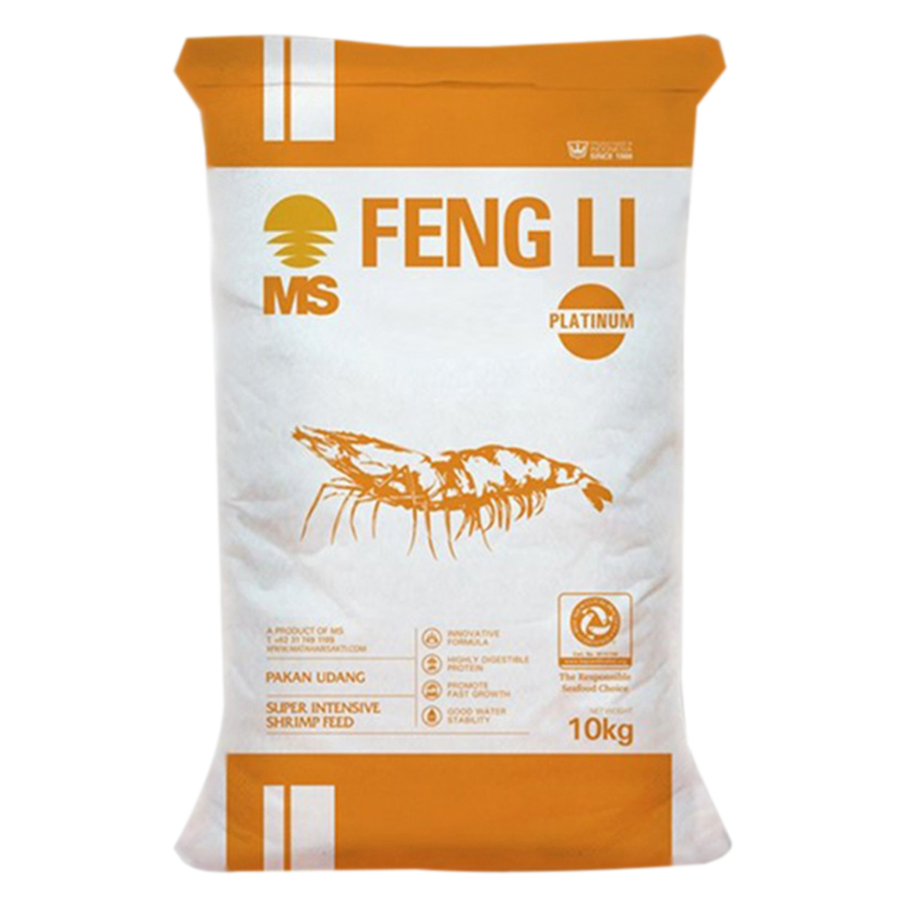 Jual fengli 1 repack pelet pakan udang, anak ikan, 1kg | Shopee Indonesia