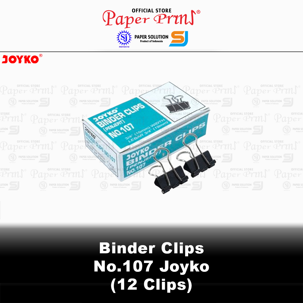 Jual Binder Clip 107 Box Kecil isi 12 Clips Shopee Indonesia