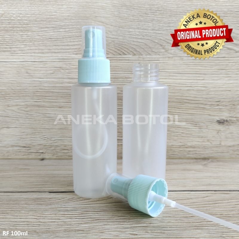 Jual BOTOL RF 100 ML FROSTED TUTUP SPRAY WARNA WARNI / BOTOL IMPORT ...