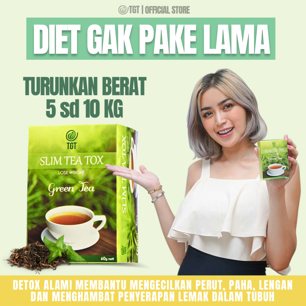 Jual Teh Diet Detox Slim Tea Shopee Indonesia