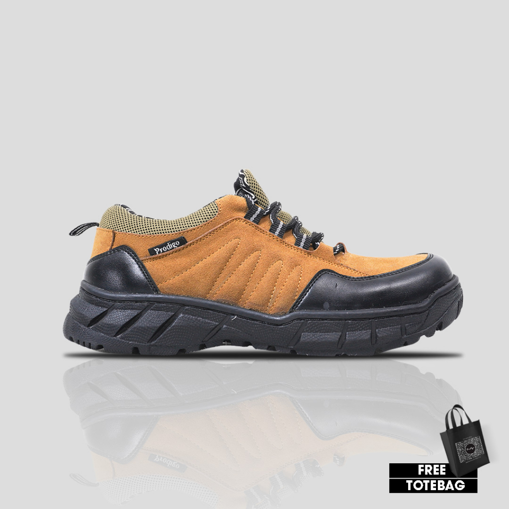 Jual Prodigo * Sepatu Hiking Pria Sindoro Tan I Sepatu Olahraga Outdoor ...