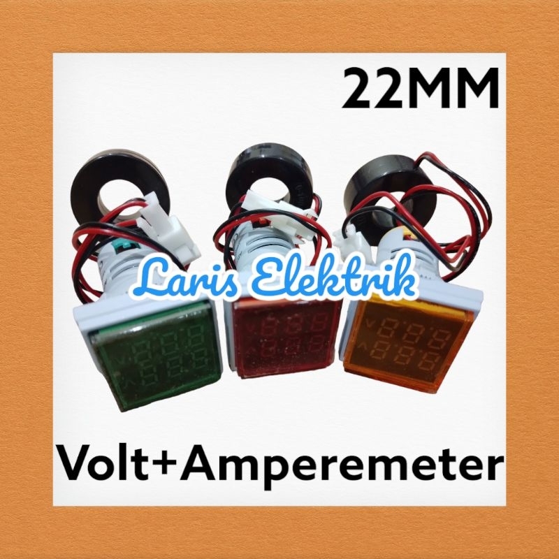 Jual Pilot Lamp 22MM Voltmeter Amperemeter | Shopee Indonesia